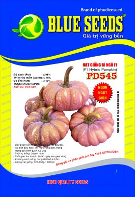 Hạt giống bí đỏ trái tròn lai F1