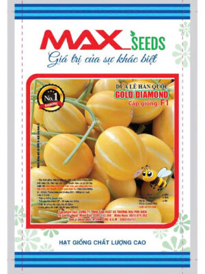 Hạt giống dưa lê Hàn Quốc F1 Gold Diamond